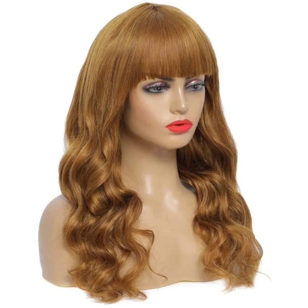 Blooming Hair  100% 10A Human Hair Bang Wig